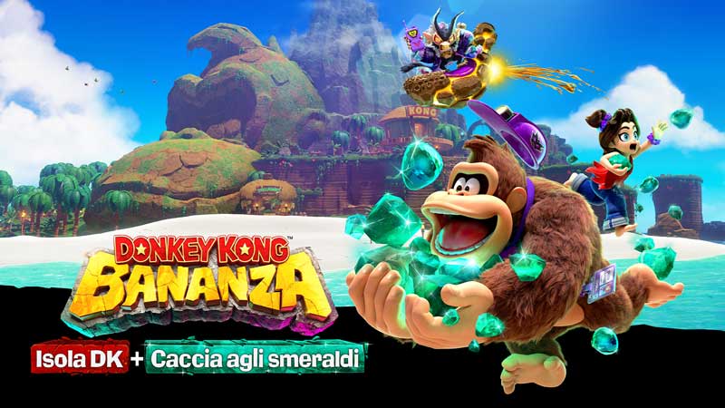 Donkey Kong Bananza annunciato il DLC