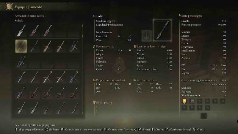 come trovare la milady in elden ring shadow of the erdtree