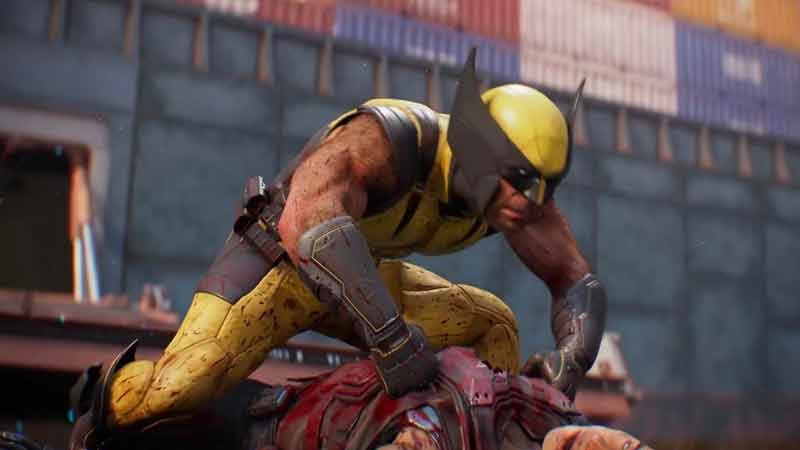wolverine videogioco scene crude