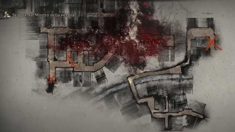 mappa di gioco silent hill f