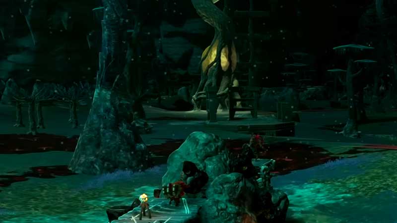 tears of the kingdom visto di nostte con zelda