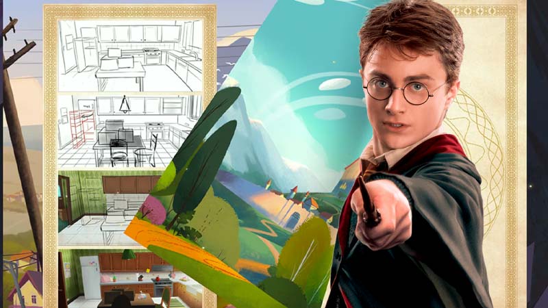 harry potter come simon the sorcerer