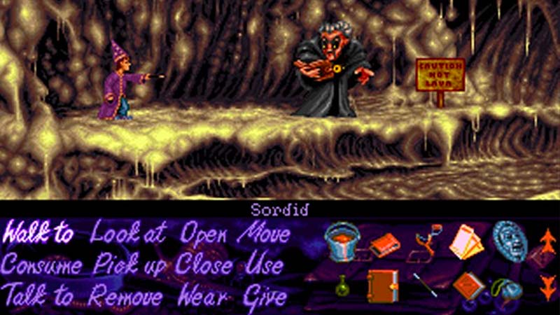 1993 simon screen del gioco punta e clicca