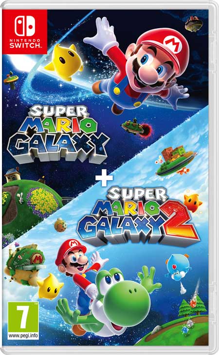 super mario galaxy 1 e 2 disponibili su switch