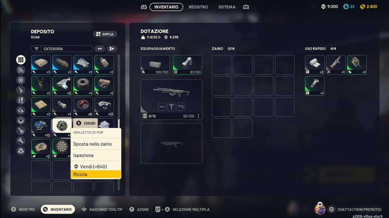 ARC Raiders guida completa riciclo