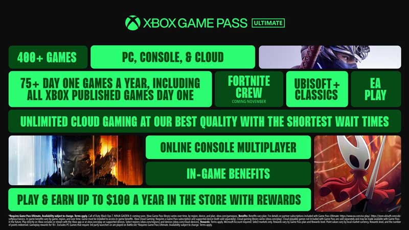 xbox game pass aumento ultimate