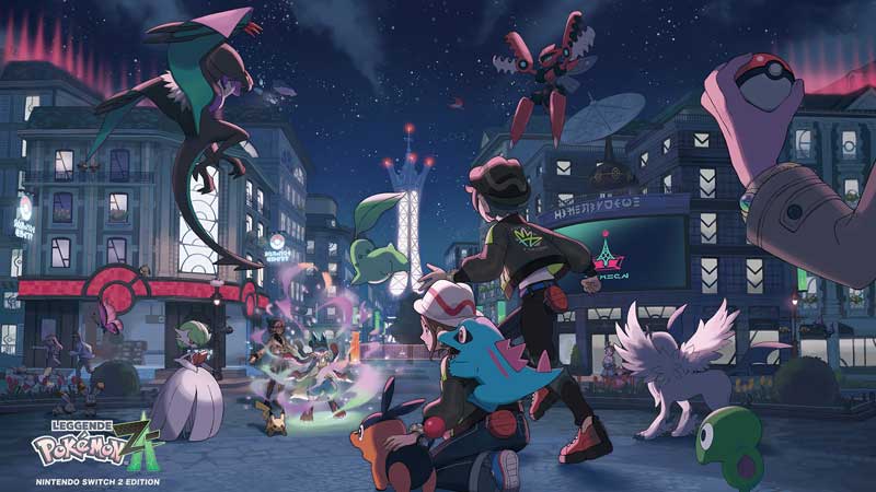 leggende pokemon z-a switch nuovo trailer