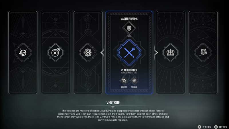 vampire the masquerade bloodlines 2 clan ventrue
