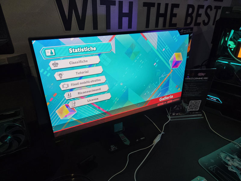 asus rog hatsune miku monitor QHD edizione limitata