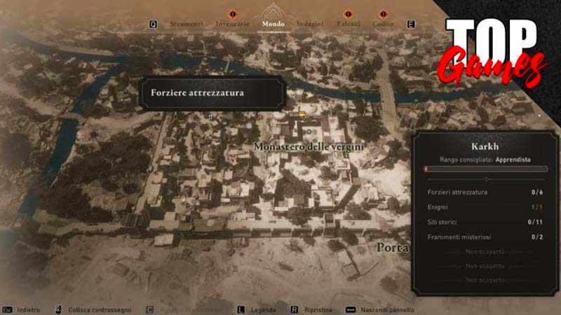 ac mirage sbloccare tutti i forzieri