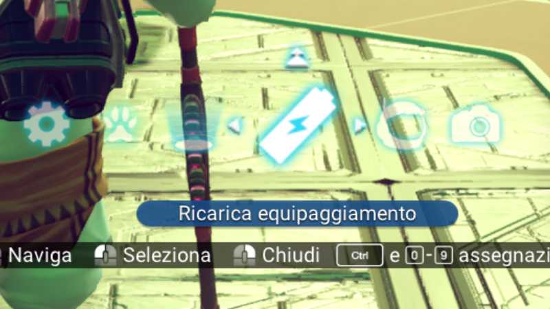 no man's sky guida uso del menù