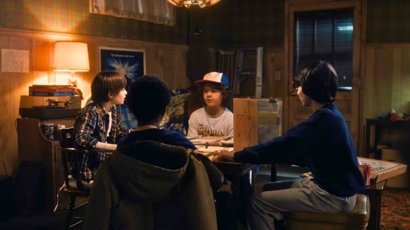 stranger things 1 partita a D&D