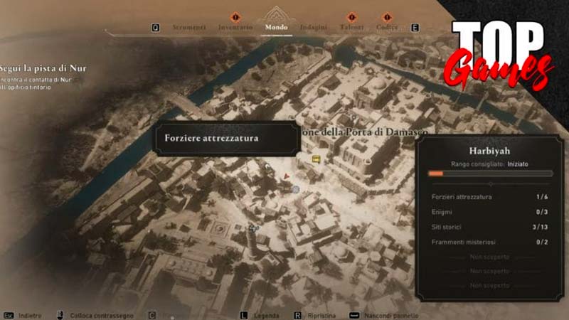 guida ai forzieri di assassin creed mirage