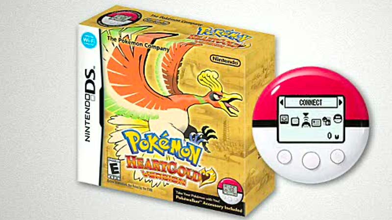 pokemon heart gold e soul silver con pokewalker 10 videgiochi top games