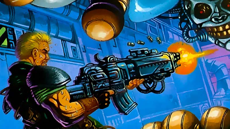 copertina di contra hard corps