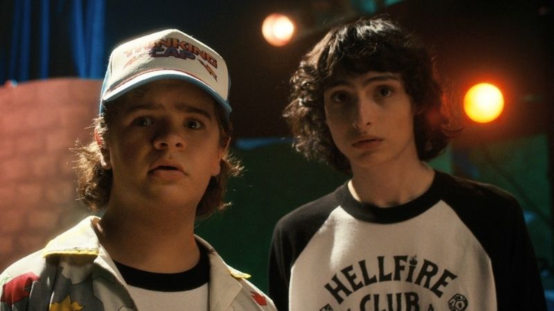 mike e dustin stranger things