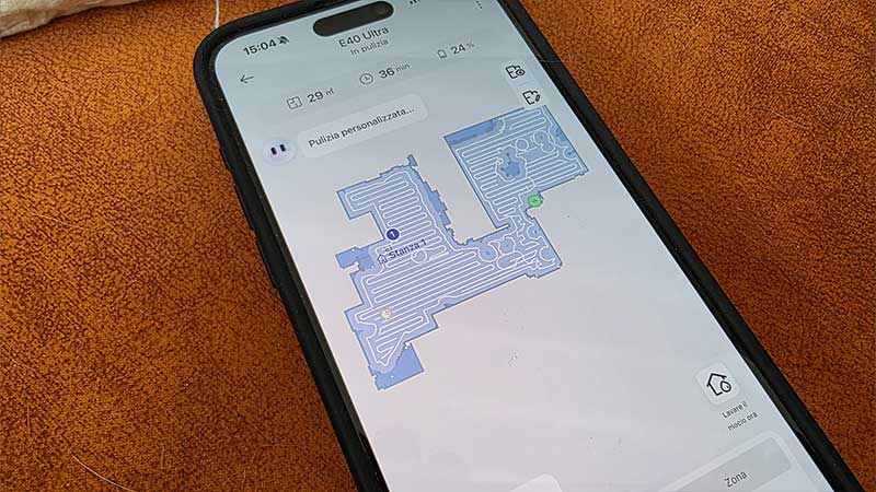 come ha tracciato tutta la casa il mio robot aspirapolvere