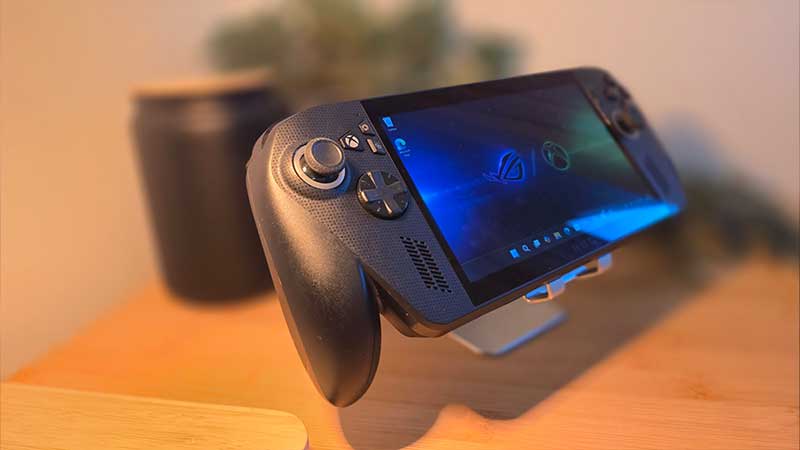 rog xbox ally impugnatura recensione top games