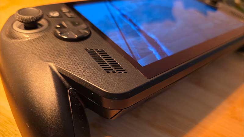 casse audio rog xbox ally la vera handheld