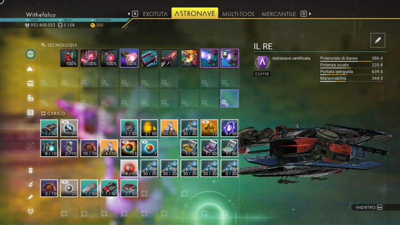 No Man's Sky guida completa per l'aumento degli slot inventario astronave