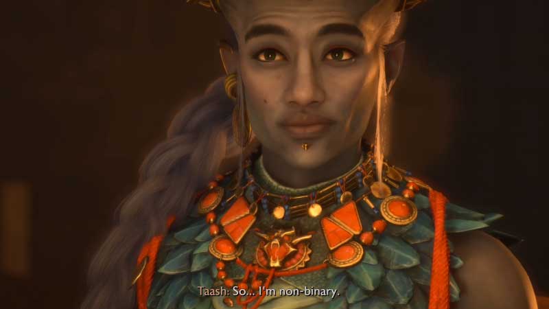 i qunari in dragon age the veilguard sono diversi