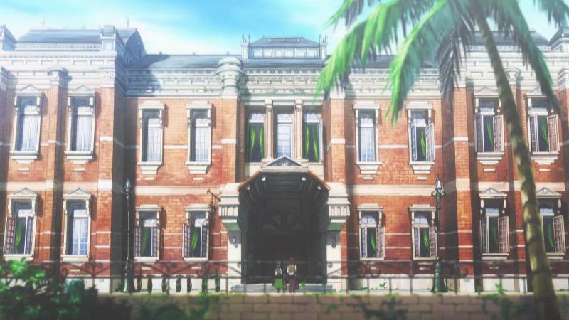 La stazione di posta in Violet Evergarden
