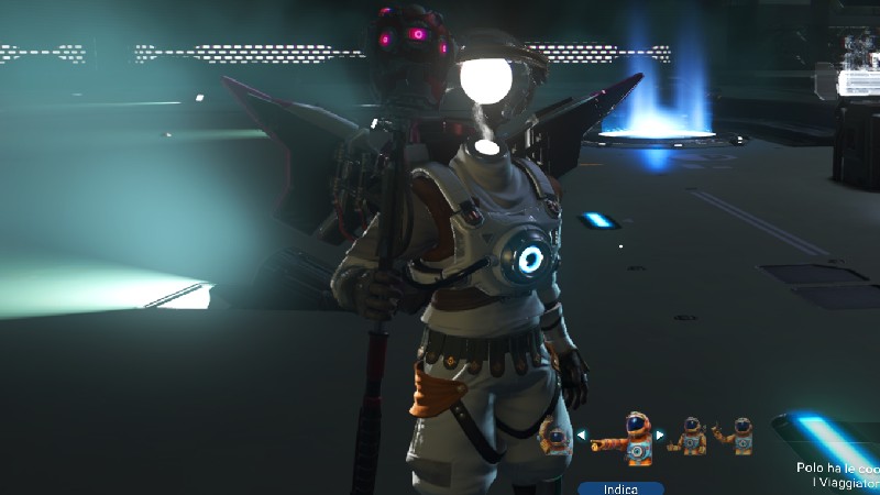 guida al menù rapido no man's sky