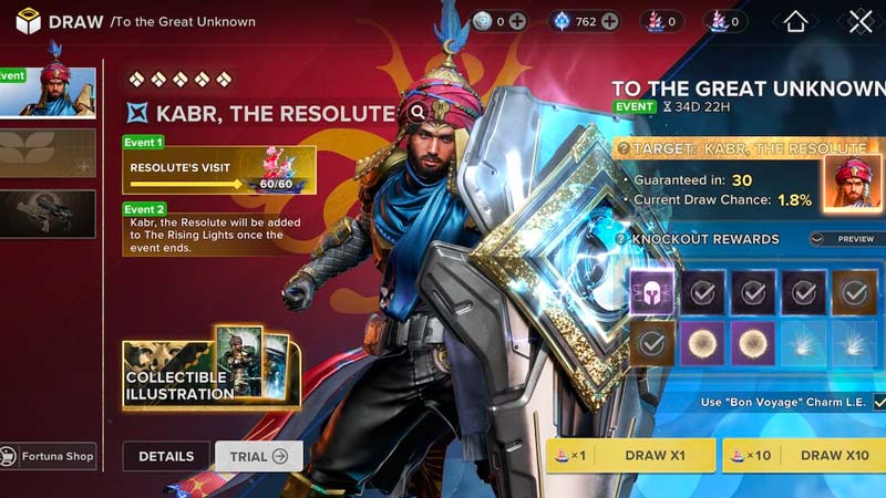 destiny rising leak nuovi personaggi kabr