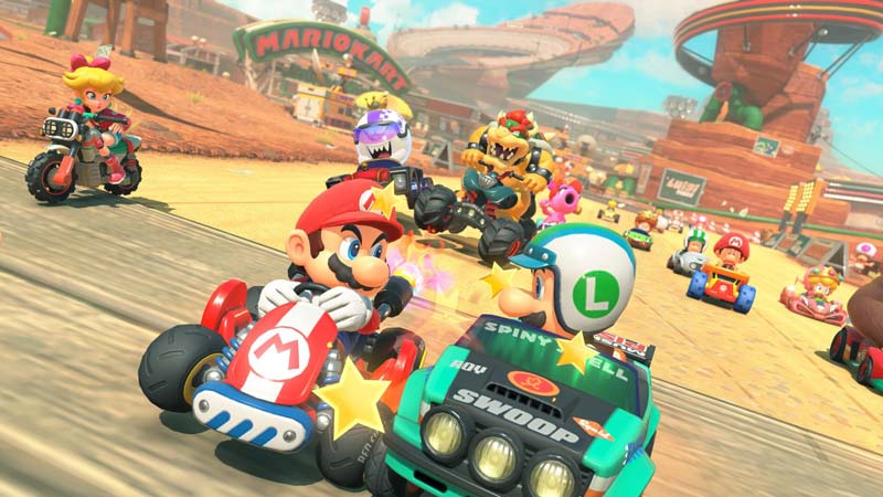 10 videogiochi senza stress per senza mani semplici da giocare in famiglia amici o fidanzata mario kart world