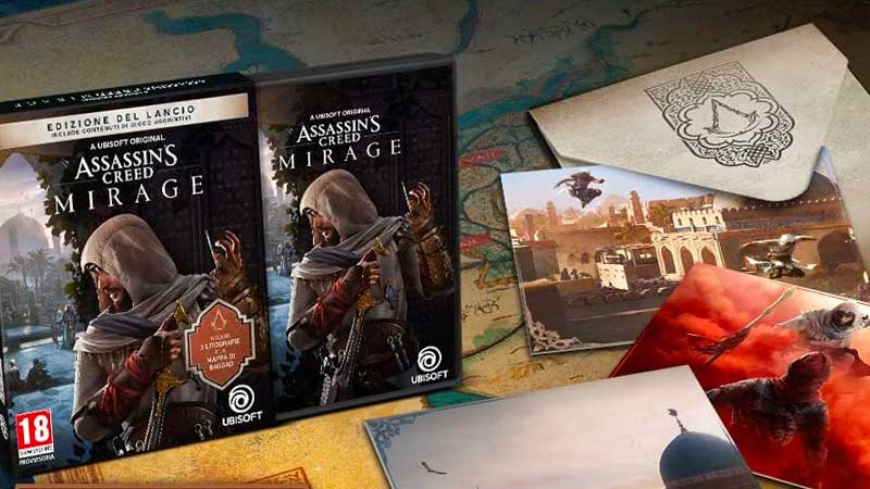 AC MIRAGE 10 videogiochi fisici che devi assolutamente avere