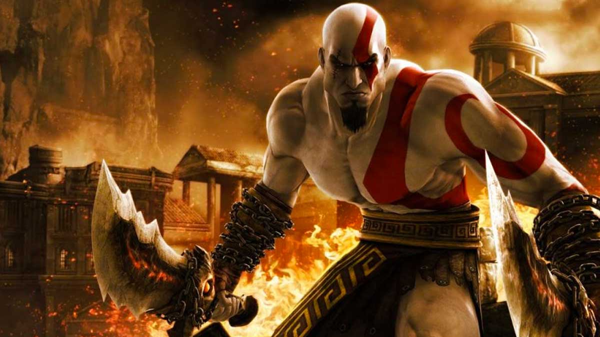 copertina di god of war chain of olympus che è il terzo gioco da giocare della saga
