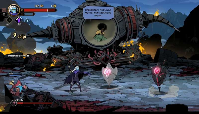 absolum la recensione completa nintendo switch combat