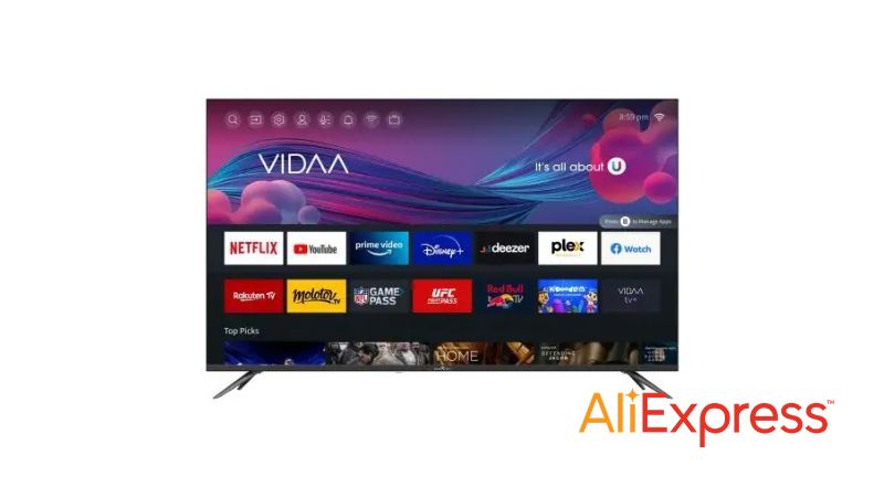 Smart Tech 55QA20V1 55 QLED Ultra HD 4K Smart TV aliexpress