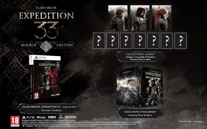Expedition 33: Mirror Edition è già in preordine su Amazon per PS5 Clair obscur mirror edition in preordine su ps5