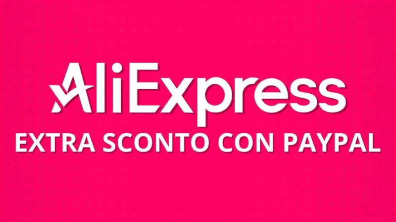 extrasconto con paypal aliexpress