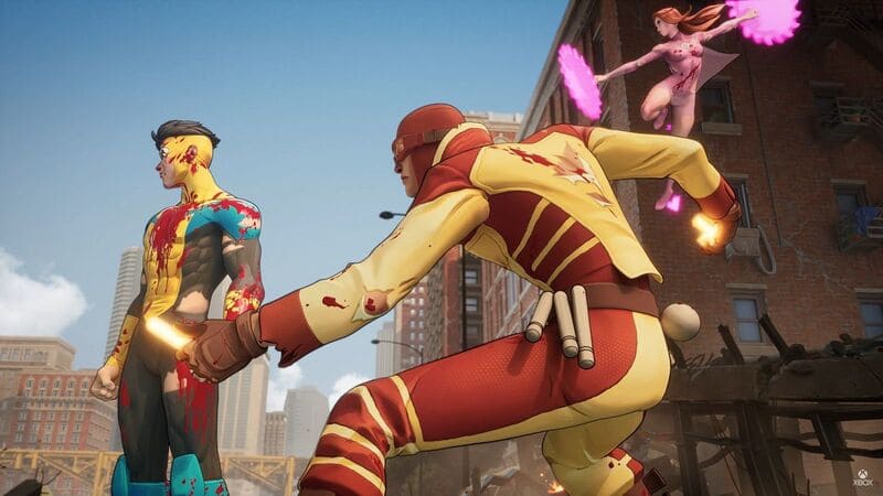 invincible VS open beta disponibile dal 9 aprile e allen the alien su ps5 e xbox picchiaduro