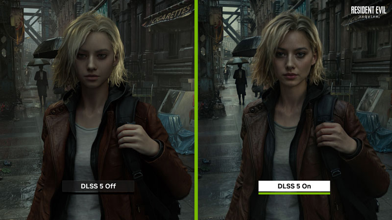 nvidia presenta il DLSS 5 in arrivo in autunno quello che sappiamo resident evil requiem