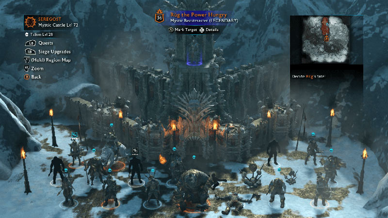 la terra di mezzo ombra di mordor e ombra della guerra, ascesa e declino, monolith production, nemesis system e warner bros nemesis