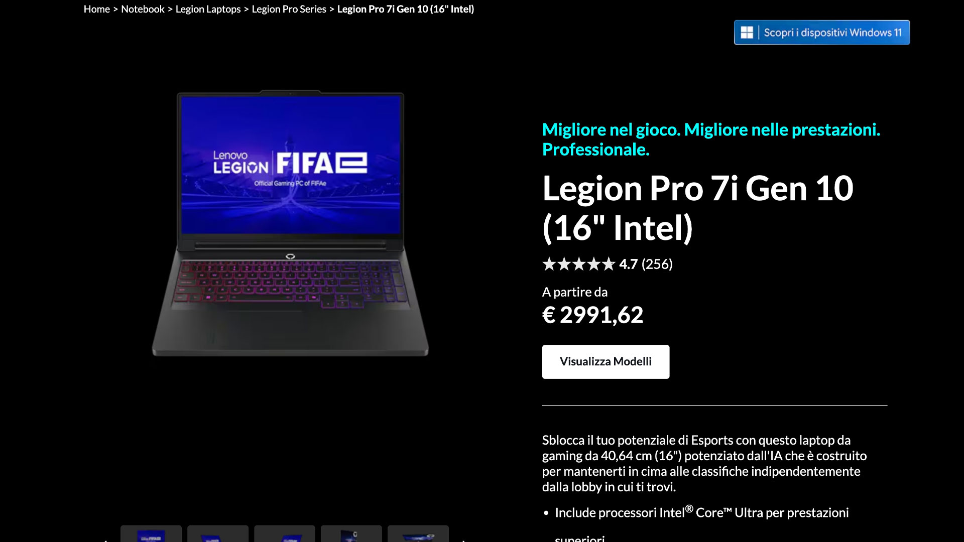recensione lenovo legion portatile gaming top di gamma