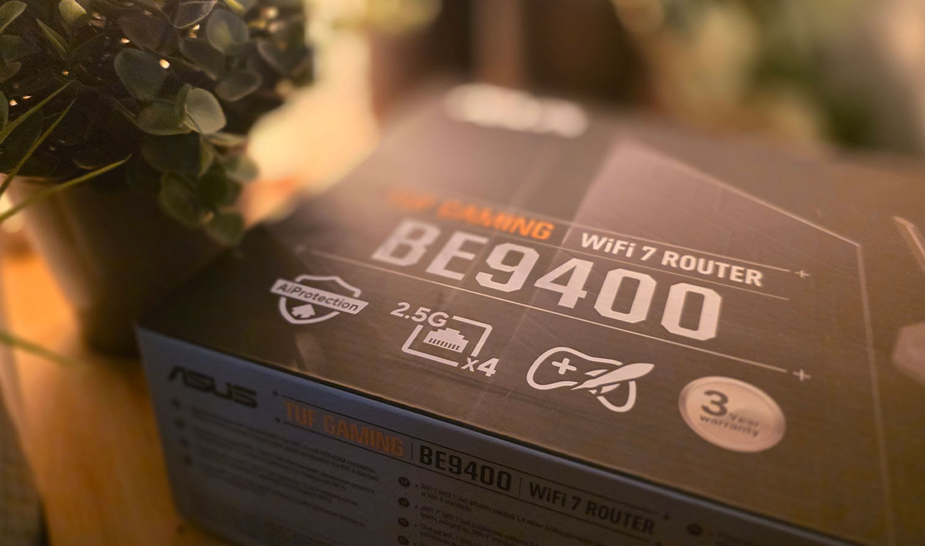 asus router be9400 per il gaming