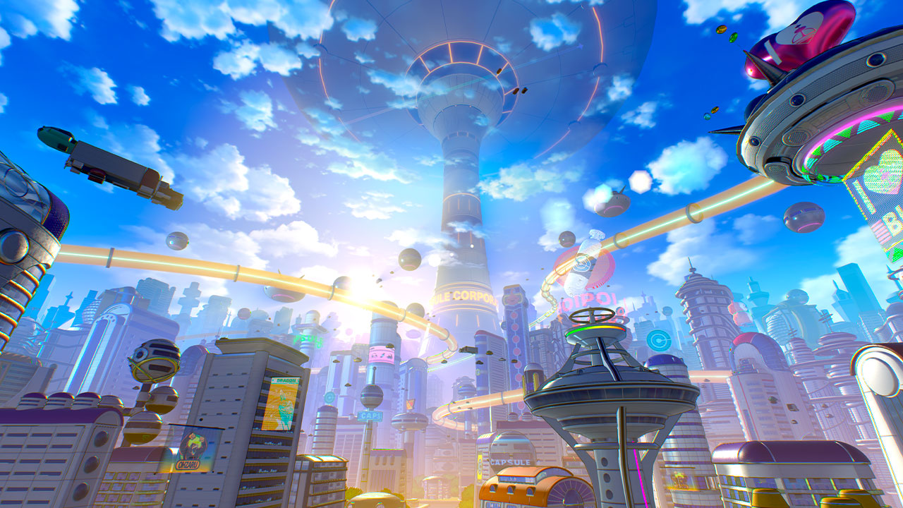 dragon ball xenoverse 3 west city spettacolare