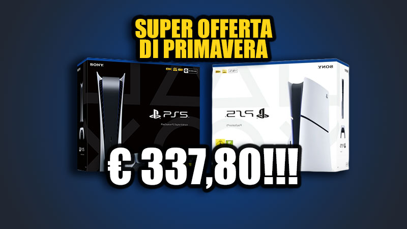 PS5 In Super Sconto è QUESTO il MOMENTO GIUSTO offerta-ps5-primavera