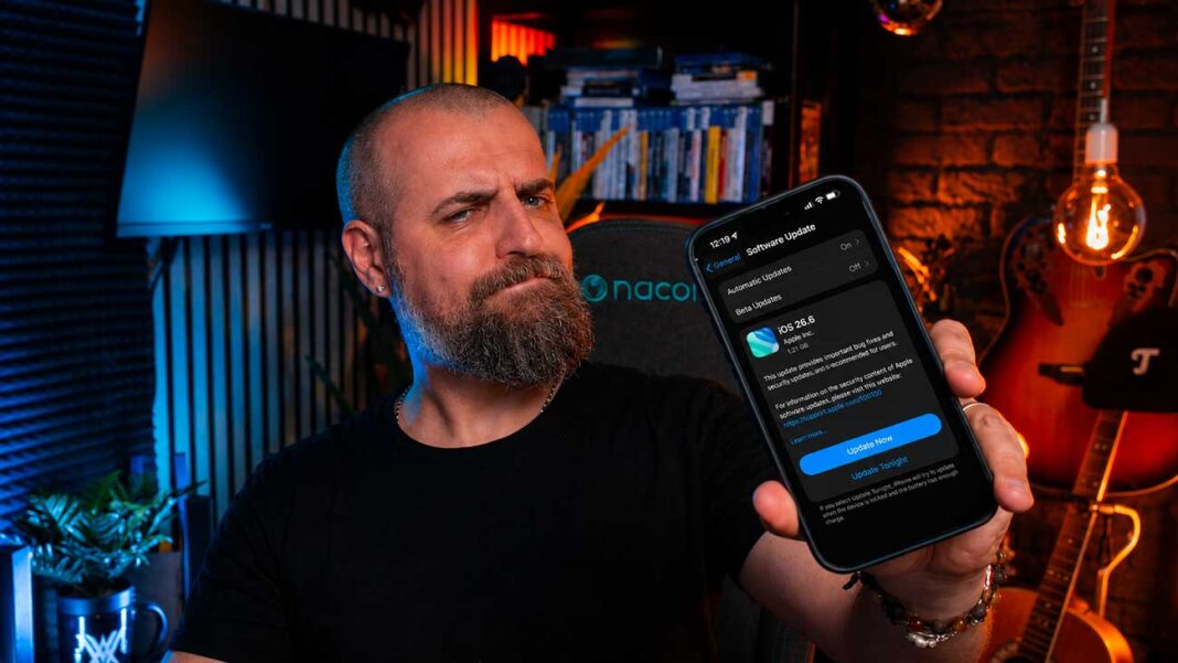 apple iphone ios 26.6 aggiornamento