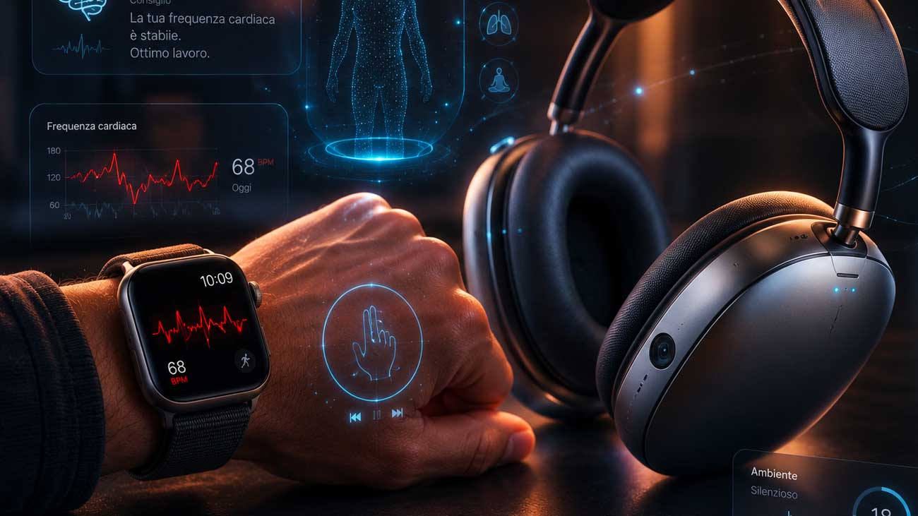 le nuove air pods ultra con fotocamere integrate