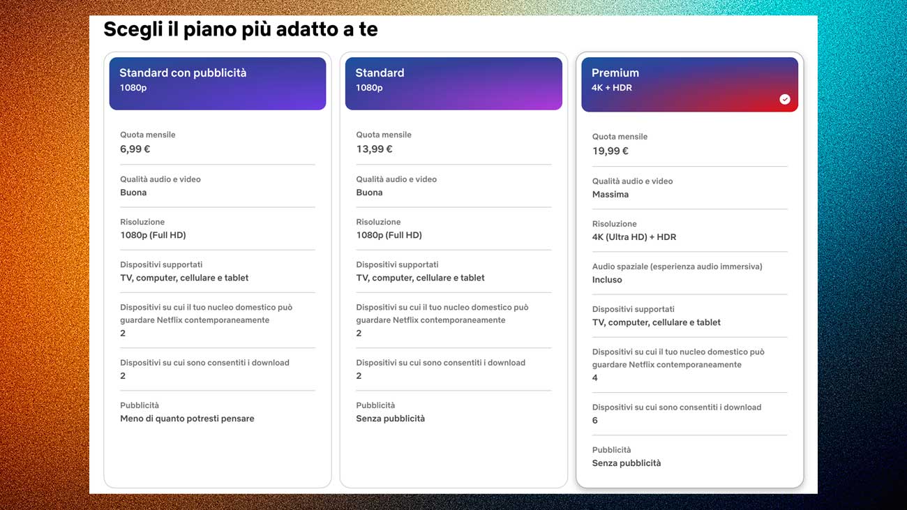 piano gratuito netflix con pubblicità in arrivo?