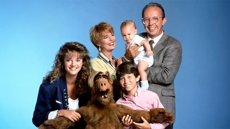 ALf con i Tanner