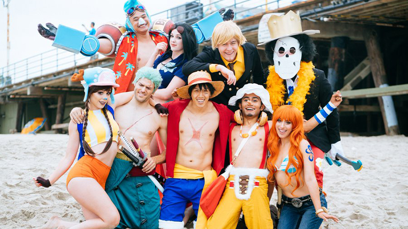 Coslplay di one piece al RIminiComix