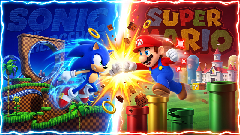sonic-contro-mario-prima-di-moonwalker-di-Michael-Jackson