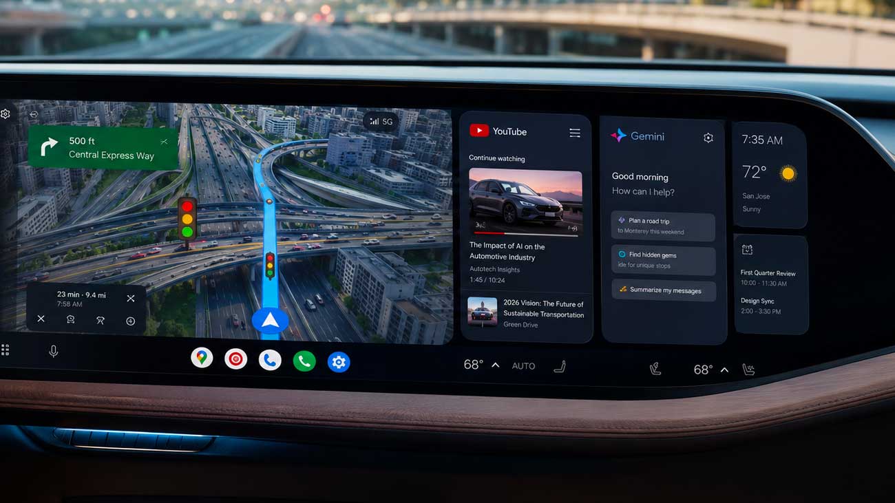 android auto cambia e inserisce youtube e netflix