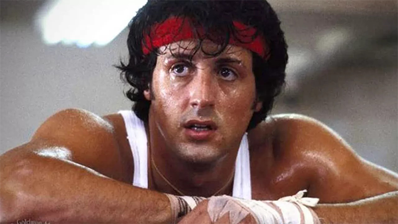 Sylvester Stanlone in rocky